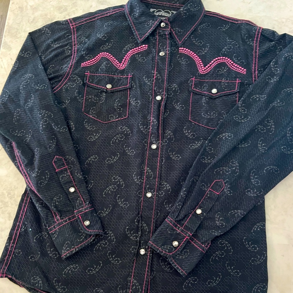Cowgirl Hardware Rodeo shirt size XLarge (girls)